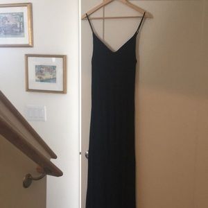 Aqua maxi dress sz sm